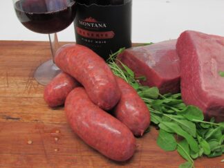 Gourmet Sausages - Burgundy Beef
