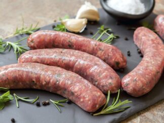 Gourmet Sausages - Roast Beef & Mustard