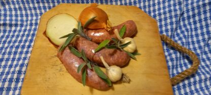 Gourmet Sausages - Beef with sage, onion and garlic.